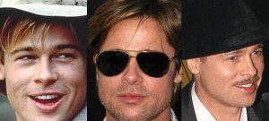 brad pitt plastic surgery